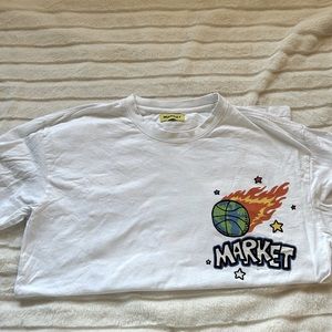 market brand mens graphic tee